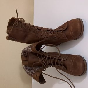 Convertible Combat or Ankle Boots